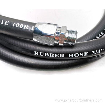 Flexible AntiStatic Gasoline 3/4" Rubber Fuel Dispenser Hose